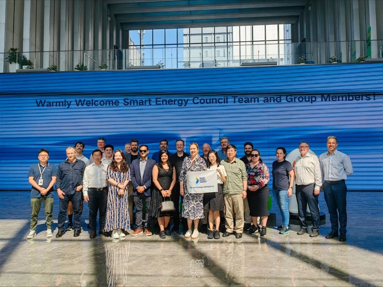 Sungrow Executive Visit